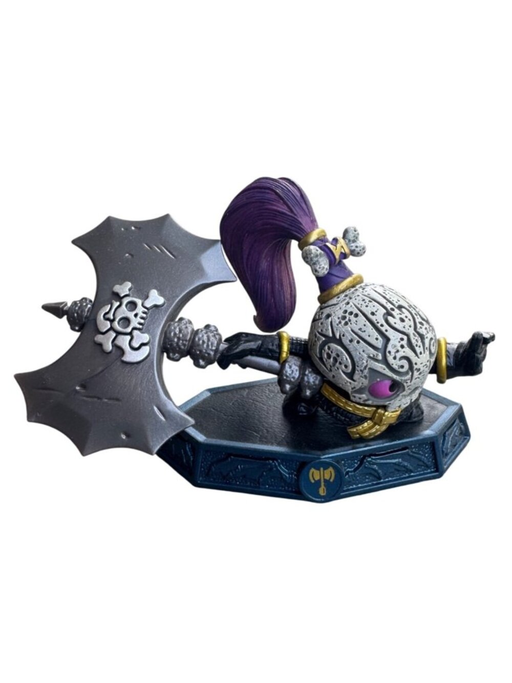 Skylanders Chop Chop Undead Knight Figure With Axe Weapon Display Base